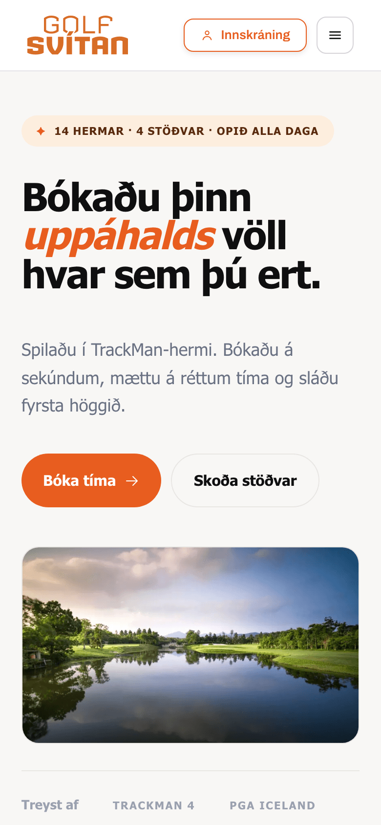 Golfsvítan í síma